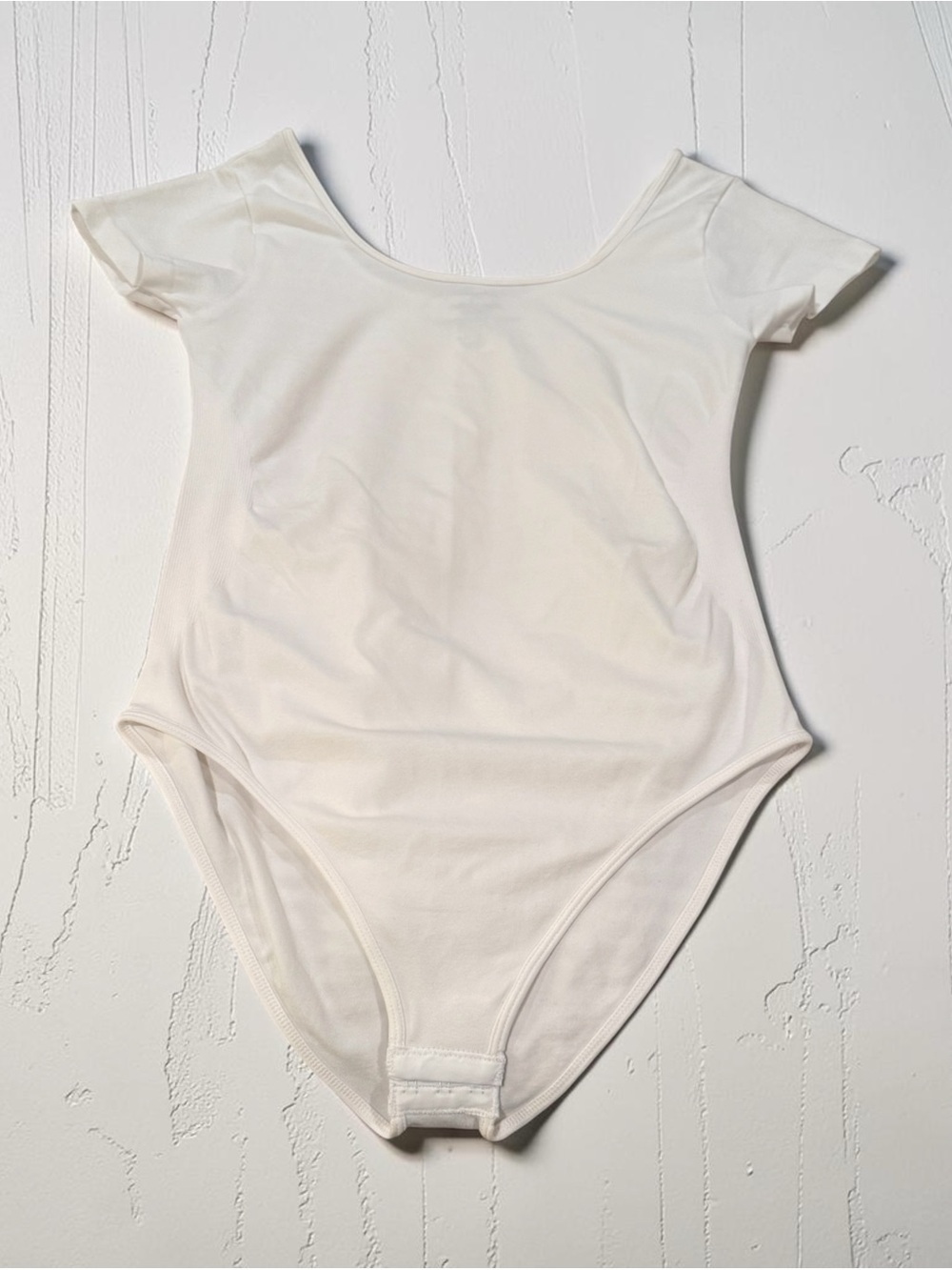 Carly Jean Los Angeles White Bodysuit NWOT One Size